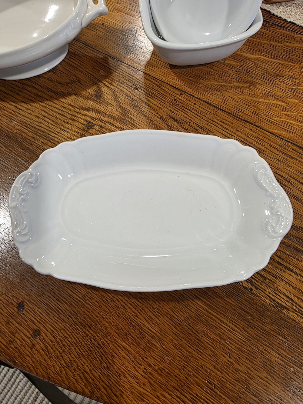 Ironstone Small Platter